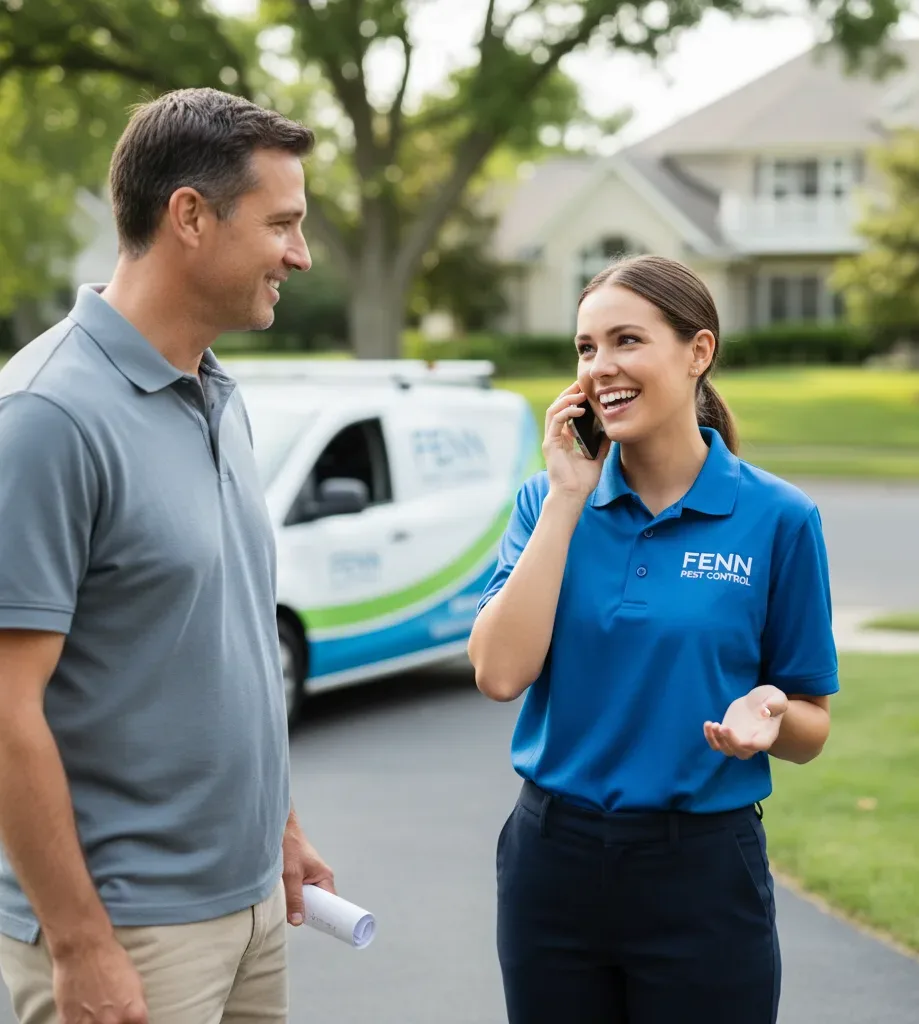 Fenn Pest Control customer support in Diamond